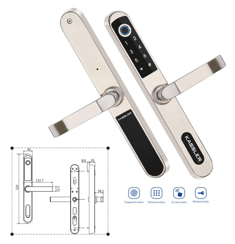 Khóa vân tay 2 chiều